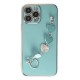 iPhone 13 Pro Kılıf Esila Silikon - Su Yeşili