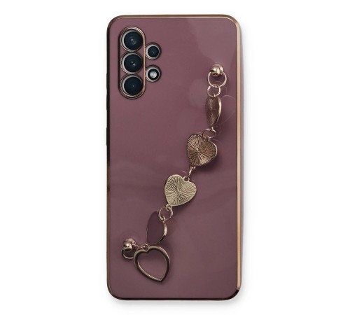 Samsung Galaxy A32 Kılıf Esila Silikon - Mor Samsung Galaxy A32 Kılıf Esila Silikon - Mor