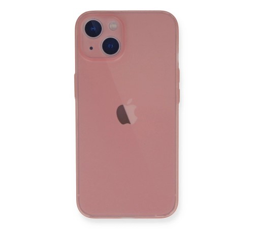 iPhone 14 Kılıf PP Ultra İnce Kapak - Pembe iPhone 14 Kılıf PP Ultra İnce Kapak - Pembe