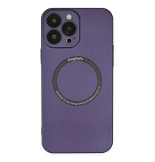 iPhone 14 Pro Kılıf Jack Magneticsafe Lens Silikon - Mor