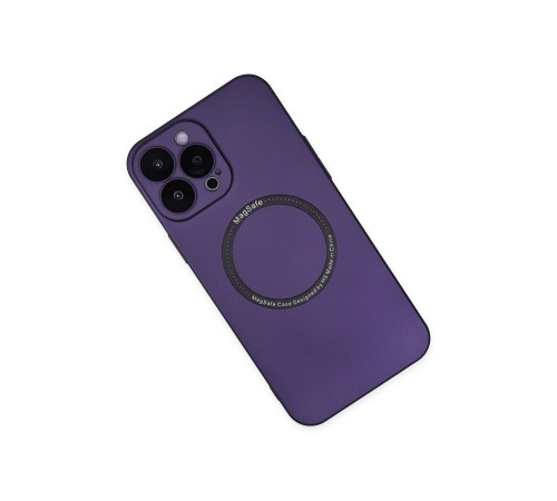 iPhone 14 Pro Kılıf Jack Magneticsafe Lens Silikon - Mor iPhone 14 Pro Kılıf Jack Magneticsafe Lens Silikon - Mor