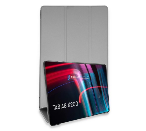 Samsung Galaxy X200 Tab A8 10.5 Kılıf Tablet Smart Kılıf - Gri Samsung Galaxy X200 Tab A8 10.5 Kılıf Tablet Smart Kılıf - Gri