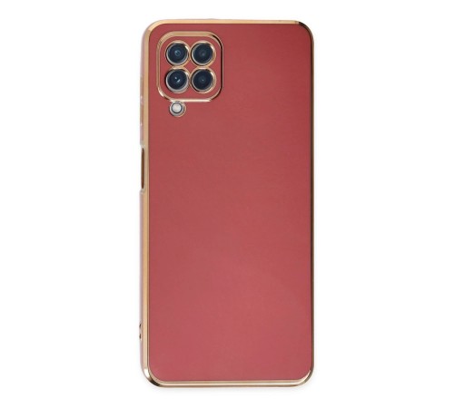 Samsung Galaxy A22 Kılıf Volet Silikon - Kırmızı