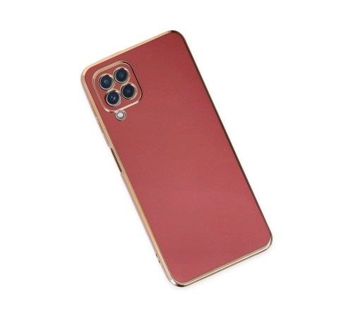 Samsung Galaxy A22 Kılıf Volet Silikon - Kırmızı