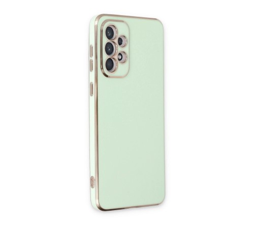 Samsung Galaxy A33 5G Kılıf Volet Silikon - Açık Yeşil Samsung Galaxy A33 5G Kılıf Volet Silikon - Açık Yeşil