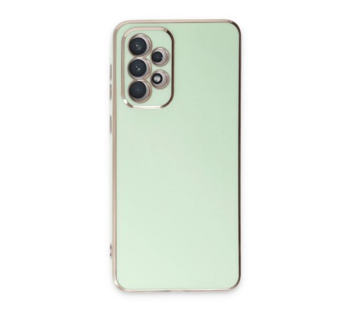 Samsung Galaxy A33 5G Kılıf Volet Silikon - Açık Yeşil Samsung Galaxy A33 5G Kılıf Volet Silikon - Açık Yeşil