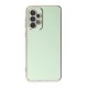 Samsung Galaxy A33 5G Kılıf Volet Silikon - Açık Yeşil