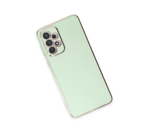 Samsung Galaxy A33 5G Kılıf Volet Silikon - Açık Yeşil Samsung Galaxy A33 5G Kılıf Volet Silikon - Açık Yeşil