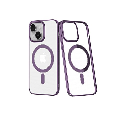 iPhone 14 Plus Kılıf Element Magneticsafe Sert Kapak - Mor iPhone 14 Plus Kılıf Element Magneticsafe Sert Kapak - Mor
