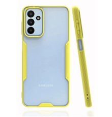 Samsung Galaxy A04S Kılıf Platin Silikon - Sarı