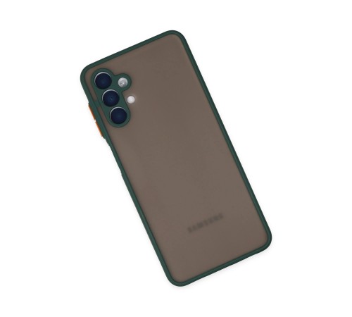 Samsung Galaxy A04S Kılıf Montreal Silikon Kapak - Yeşil Samsung Galaxy A04S Kılıf Montreal Silikon Kapak - Yeşil
