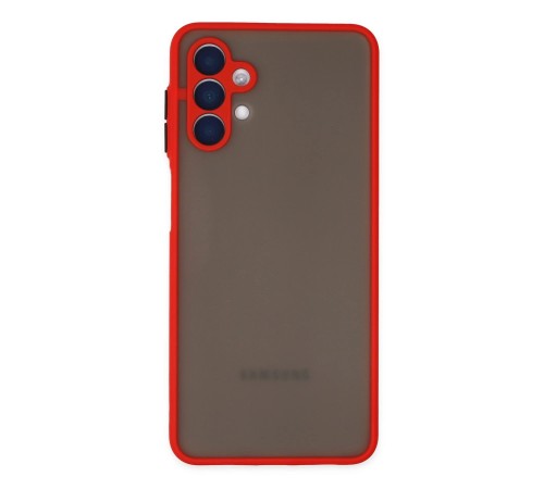 Samsung Galaxy A04S Kılıf Montreal Silikon Kapak - Kırmızı Samsung Galaxy A04S Kılıf Montreal Silikon Kapak - Kırmızı