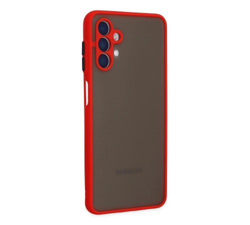 Samsung Galaxy A04S Kılıf Montreal Silikon Kapak - Kırmızı Samsung Galaxy A04S Kılıf Montreal Silikon Kapak - Kırmızı