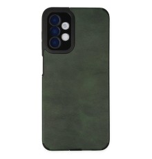 Samsung Galaxy A04S Kılıf Loop Deri Silikon - Yeşil