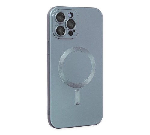 iPhone 12 Pro Max Kılıf Moshi Lens Magneticsafe Silikon - Sierra Blue iPhone 12 Pro Max Kılıf Moshi Lens Magneticsafe Silikon - Sierra Blue