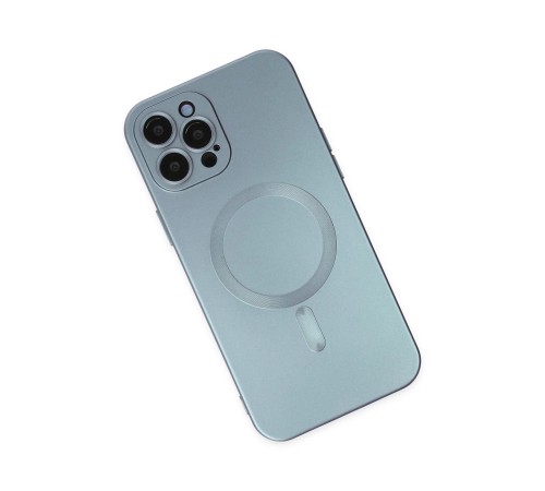 iPhone 12 Pro Max Kılıf Moshi Lens Magneticsafe Silikon - Sierra Blue iPhone 12 Pro Max Kılıf Moshi Lens Magneticsafe Silikon - Sierra Blue