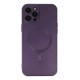 iPhone 12 Pro Max Kılıf Moshi Lens Magneticsafe Silikon - Mor