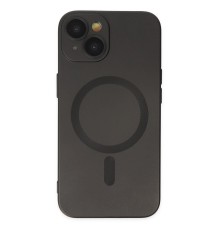 iPhone 14 Plus Kılıf Moshi Lens Magneticsafe Silikon - Siyah