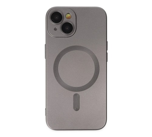 iPhone 14 Plus Kılıf Moshi Lens Magneticsafe Silikon - Füme