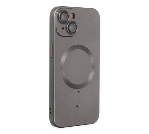 iPhone 14 Plus Kılıf Moshi Lens Magneticsafe Silikon - Füme
