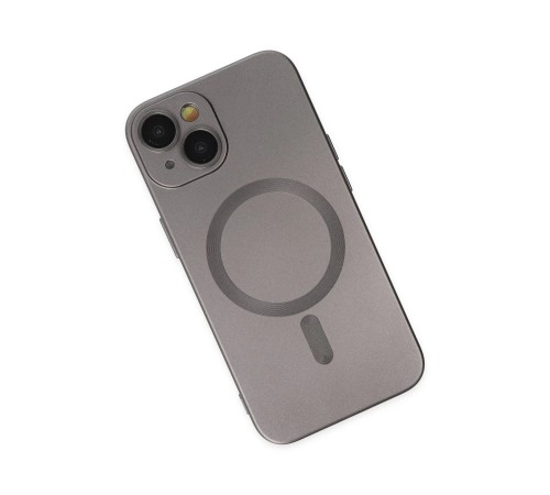 iPhone 14 Plus Kılıf Moshi Lens Magneticsafe Silikon - Füme