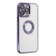 iPhone 14 Pro Kılıf Slot Silikon - Mor