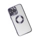iPhone 14 Pro Kılıf Slot Silikon - Mor
