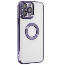 iPhone 13 Pro Max Kılıf Slot Silikon - Mor