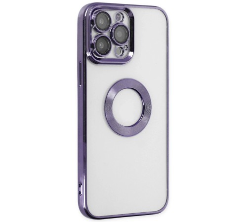 iPhone 13 Pro Max Kılıf Slot Silikon - Mor