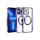 iPhone 13 Pro Max Kılıf Slot Silikon - Mor