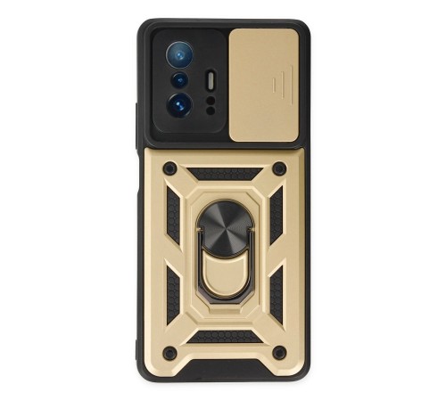 Xiaomi Mi 11T Pro Kılıf Pars Lens Yüzüklü Silikon - Gold Xiaomi Mi 11T Pro Kılıf Pars Lens Yüzüklü Silikon - Gold