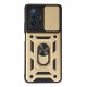 Xiaomi Mi 11T Pro Kılıf Pars Lens Yüzüklü Silikon - Gold