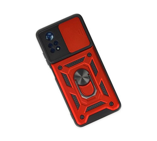 Xiaomi Poco X4 Pro 5G Kılıf Pars Lens Yüzüklü Silikon - Kırmızı Xiaomi Poco X4 Pro 5G Kılıf Pars Lens Yüzüklü Silikon - Kırmızı