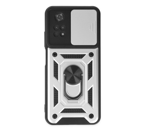 Xiaomi Poco M4 Pro 4G Kılıf Pars Lens Yüzüklü Silikon - Gümüş Xiaomi Poco M4 Pro 4G Kılıf Pars Lens Yüzüklü Silikon - Gümüş