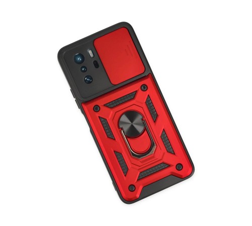 Xiaomi Poco X3 GT Kılıf Pars Lens Yüzüklü Silikon - Kırmızı Xiaomi Poco X3 GT Kılıf Pars Lens Yüzüklü Silikon - Kırmızı