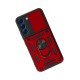 Samsung Galaxy S22 Kılıf Pars Lens Yüzüklü Silikon - Kırmızı