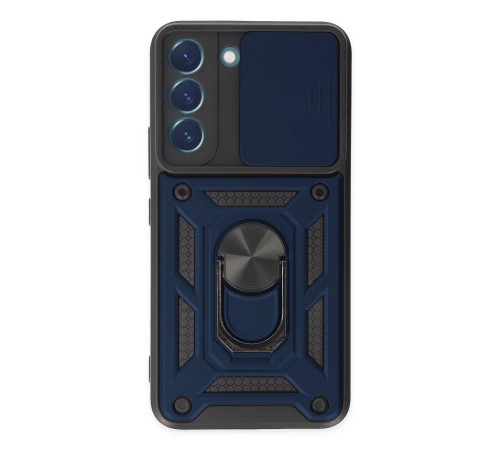Samsung Galaxy S22 Kılıf Pars Lens Yüzüklü Silikon - Lacivert Samsung Galaxy S22 Kılıf Pars Lens Yüzüklü Silikon - Lacivert