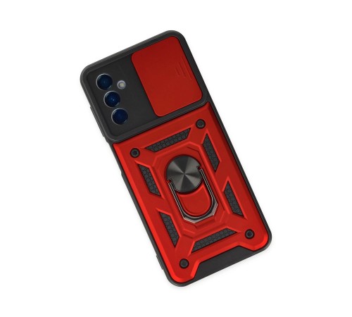 Samsung Galaxy A04S Kılıf Pars Lens Yüzüklü Silikon - Kırmızı Samsung Galaxy A04S Kılıf Pars Lens Yüzüklü Silikon - Kırmızı