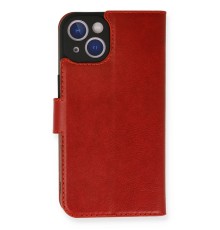 iPhone 14 Kılıf Trend S Plus Kapaklı Kılıf - Kırmızı