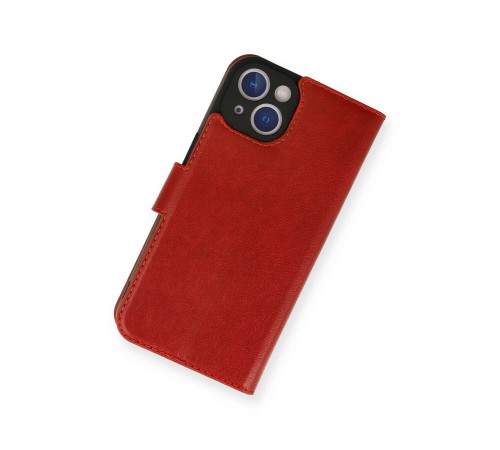 iPhone 14 Kılıf Trend S Plus Kapaklı Kılıf - Kırmızı iPhone 14 Kılıf Trend S Plus Kapaklı Kılıf - Kırmızı