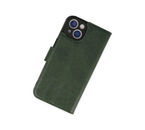 iPhone 14 Plus Kılıf Trend S Plus Kapaklı Kılıf - Yeşil iPhone 14 Plus Kılıf Trend S Plus Kapaklı Kılıf - Yeşil