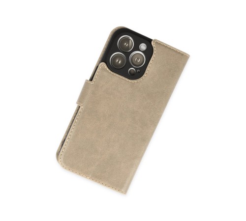 iPhone 14 Pro Kılıf Trend S Plus Kapaklı Kılıf - Gold iPhone 14 Pro Kılıf Trend S Plus Kapaklı Kılıf - Gold