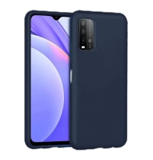Xiaomi Redmi 9T Kılıf Nano içi Kadife Silikon - Lacivert