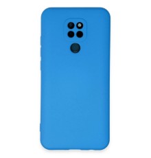 General Mobile GM 20 Kılıf Nano içi Kadife Silikon - Mavi
