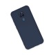 General Mobile GM 20 Kılıf Nano içi Kadife Silikon - Lacivert