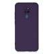 General Mobile GM 20 Kılıf Nano içi Kadife Silikon - Mor