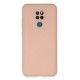General Mobile GM 20 Kılıf Nano içi Kadife Silikon - Pudra