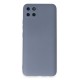 Realme C11 Kılıf Nano içi Kadife Silikon - Gri