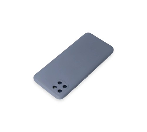 Realme C11 Kılıf Nano içi Kadife Silikon - Gri Realme C11 Kılıf Nano içi Kadife Silikon - Gri