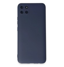 Realme C11 Kılıf Nano içi Kadife Silikon - Lacivert